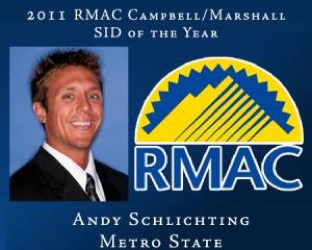 Metro State's Any Schlichting named Rocky Mountain Athletic Conference SID of the Year